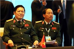 Đại tướng Ngô Xuân Lịch dự Hội nghị hẹp Bộ trưởng Quốc phòng các nước ASEAN